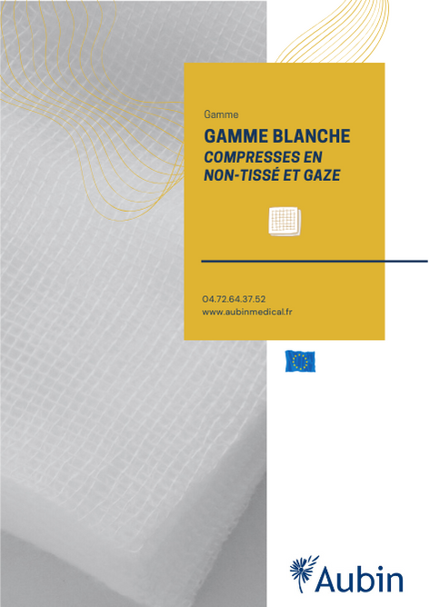 GAMME BLANCHE COMPRESSES
